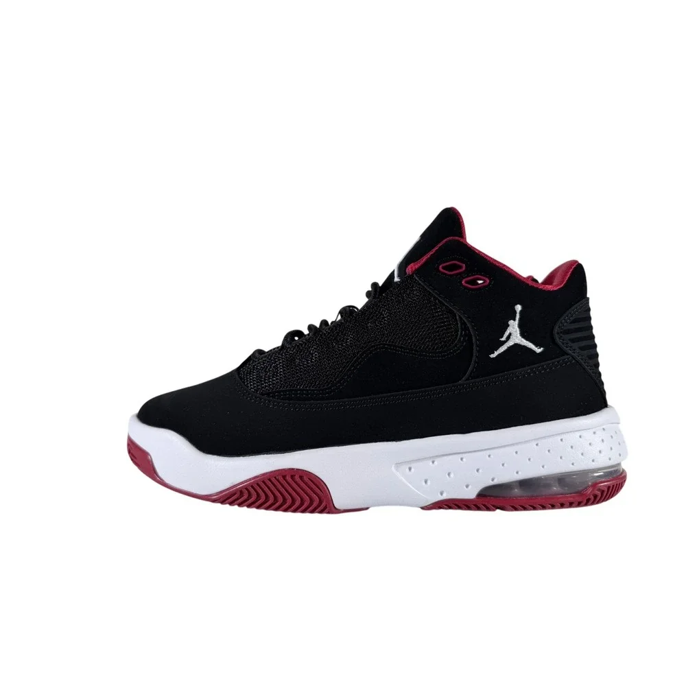Air Jordan‎ Max Aura 2 GS Black Gym Red Sneakers CN8094-016 Size 4Y NEW